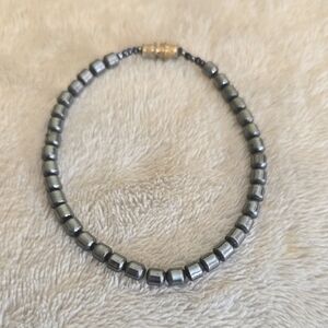 #029 Elegant Silver Beaded Bracelet